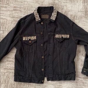 Levis Black Denim jacket